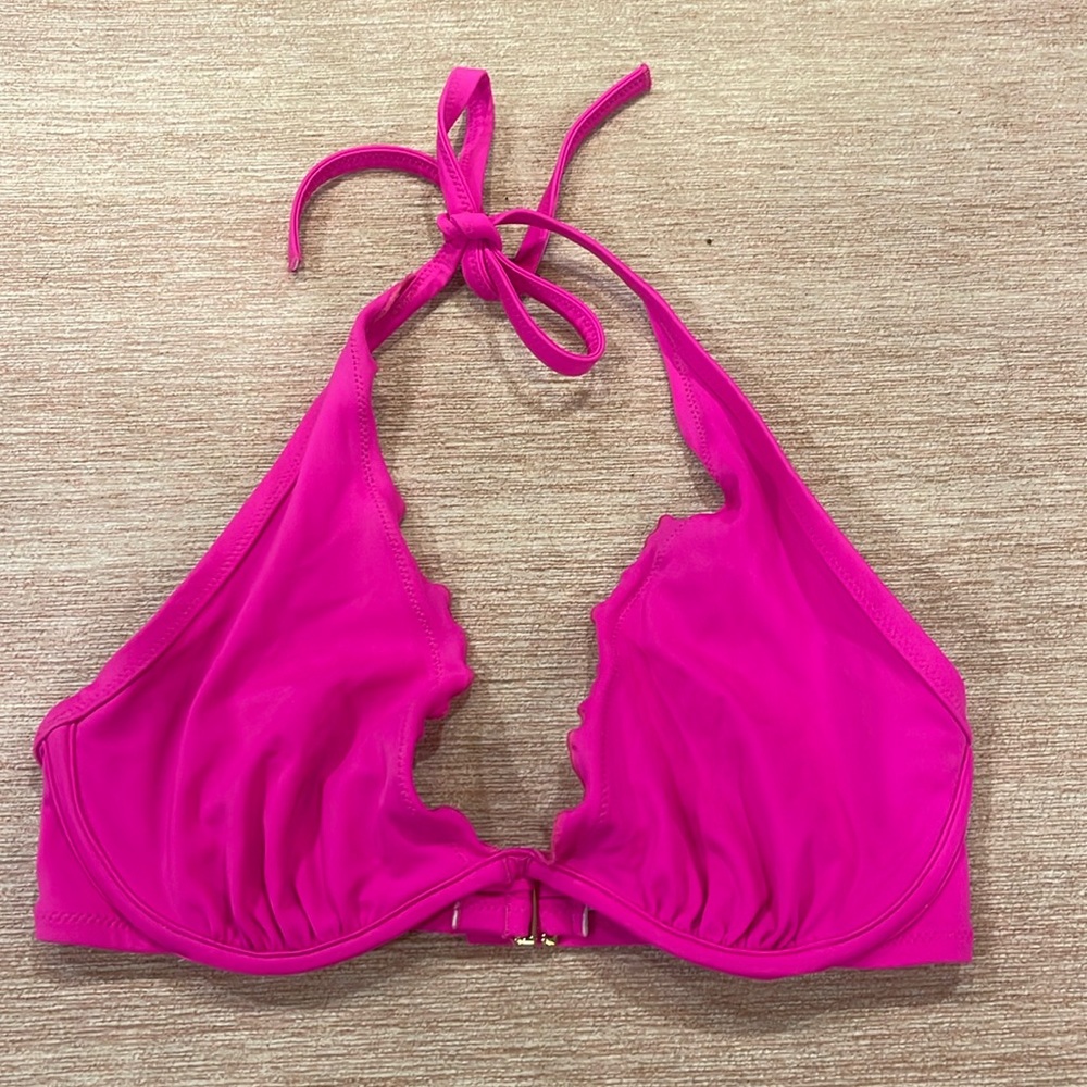PINK UNDERWIRE VICTORIA SECRET BIKINI TOP